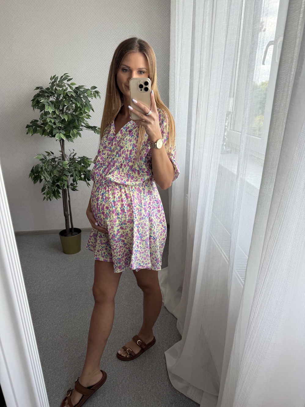 Kombinezon oversize RITA - żółty zdjęcie 4