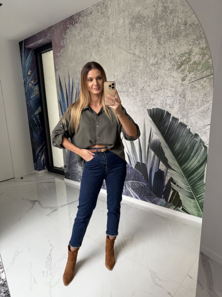 Koszula BASIC - khaki 