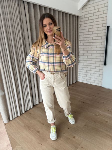 Spodnie sztruksowe - jasny beż  