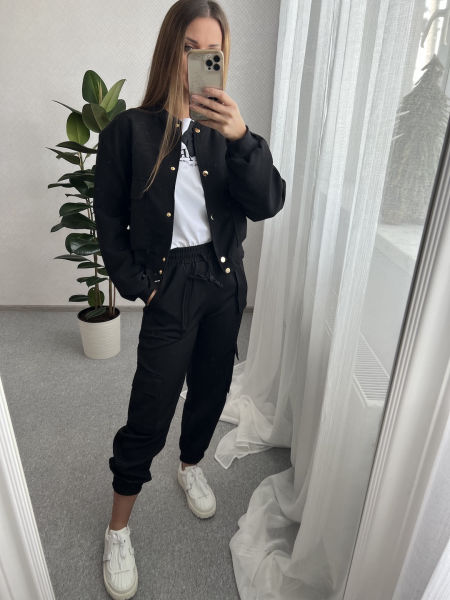 Bomberka - czarna