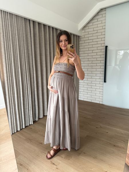 Sukienka z wiskozy VIOLA - fango 