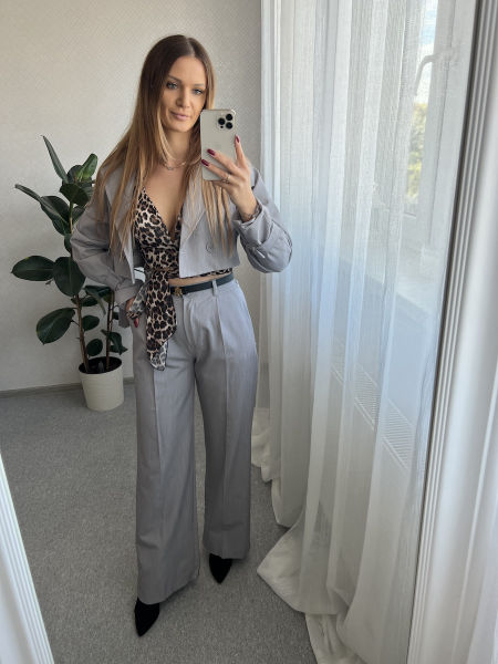 Komplet ELIS - szary s/m 