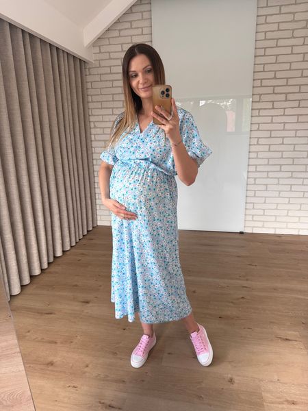 Sukienka RISHIKA - niebieska   