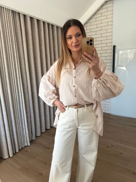 Koszula ELANTA -beżowa